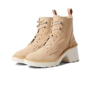 SOREL Women's Hi-Line Lace-Up Lug Combat Boots
